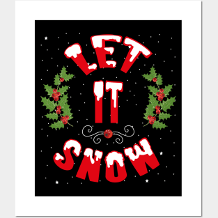 Let It Snow Posters and Art